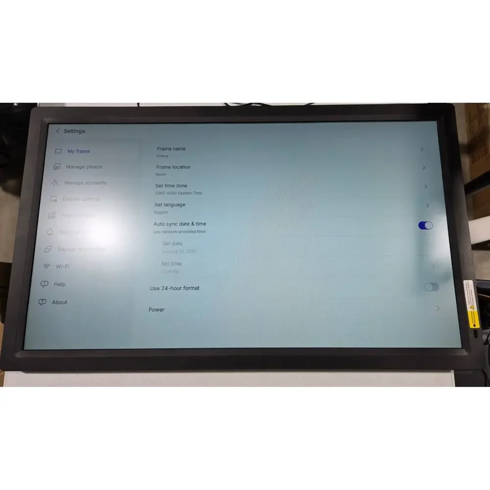Uhale 32 Inch Digital Picture Frame with 64GB,1920 x 1080 FHD WiFi (G50)